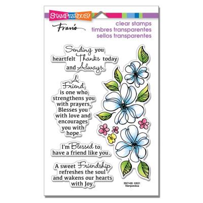 Stampendous Clear Stamps - Dogwood Friend